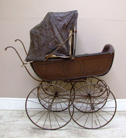 antique pram restoration