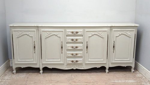 Id3284 Large French Dining Kitchen Sideboard Large Vintage French Sideboard