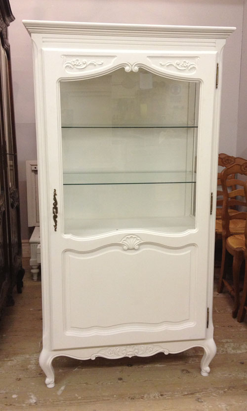 Id3363 Vintage French Glazed Cupboard