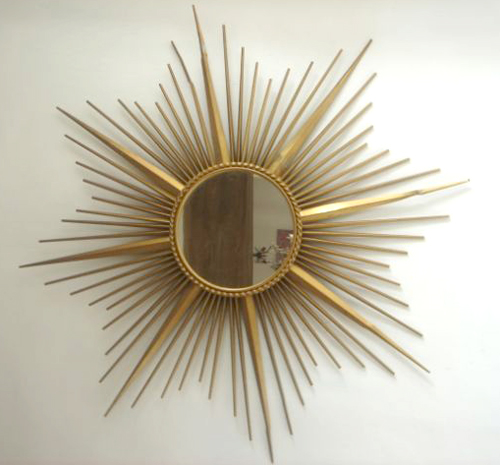 Imwrc41 Vintage French Sun Burst Mirror Imwrc41 Vintage French Sun Burst Mirror
