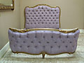 deep buttoned bed